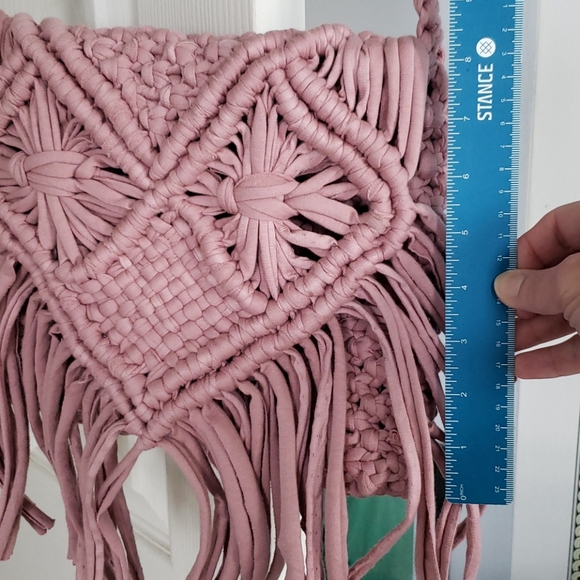 Handmade Macrame handbag - Picture 4 of 5